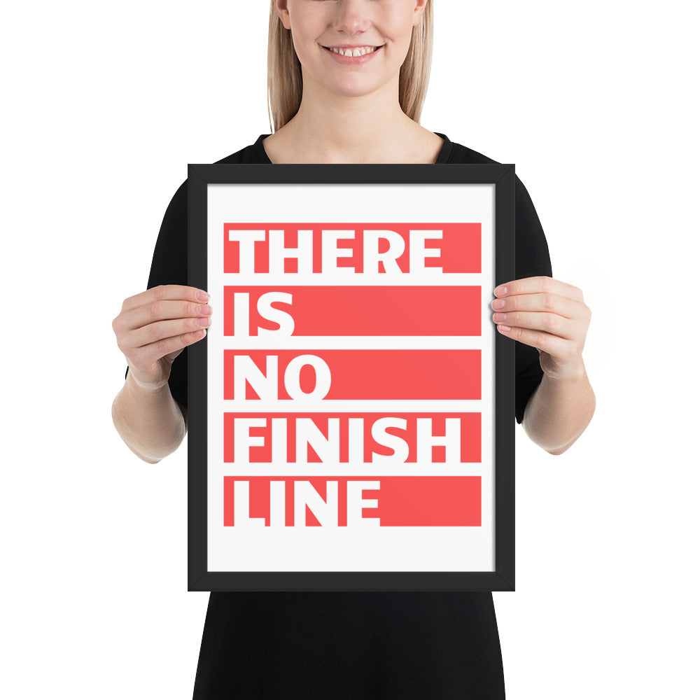 No Finish Line Poster