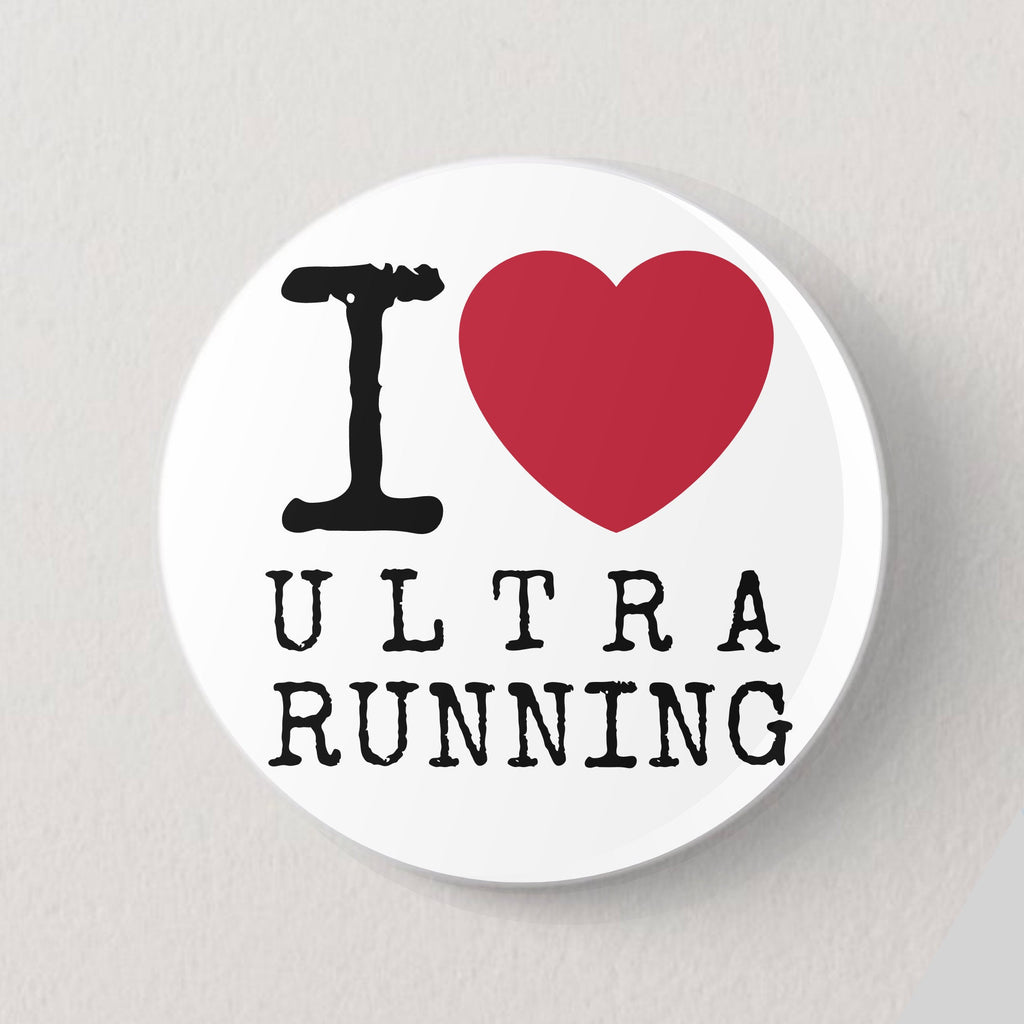 Badges for ULTRA Runners | I Love ULTRA Running  | Great for Race Bibs